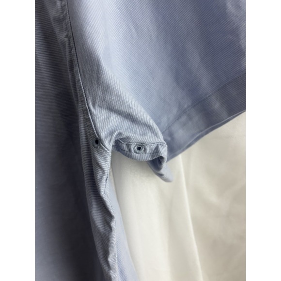 Berne Men's Workwear Blue Button Down Short Sleeve Size Large 0473 - Picture 6 of 8